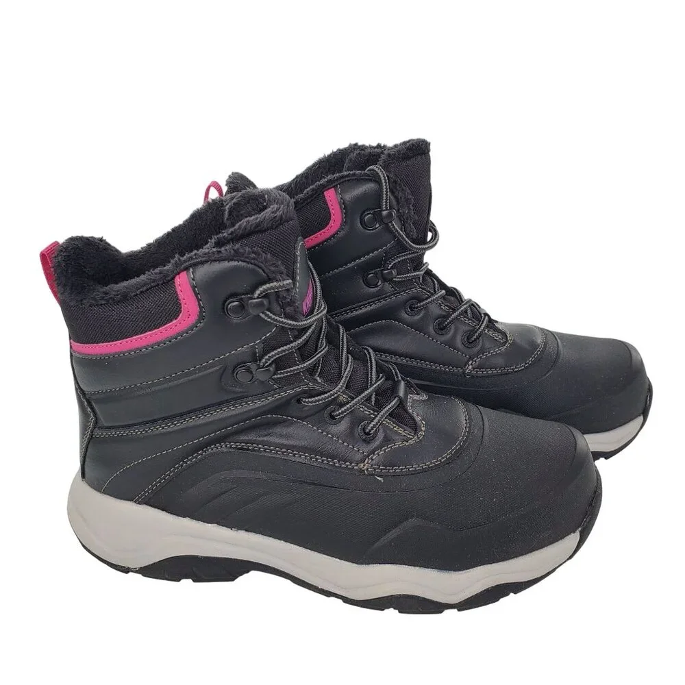 New Khombu 9 Boots Waterproof Woman All Weather Winter Snow Outdoor Shoes